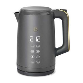 1.7-Liter Electric Kettle 1500 W with One-Touch Activation (Color: Oyster Gray)